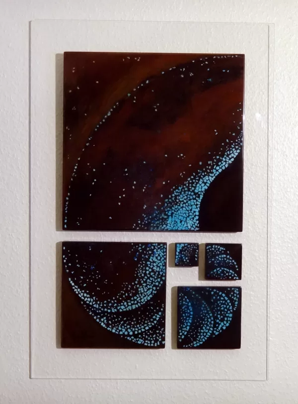 nautile d'or [plexi] . 60x40