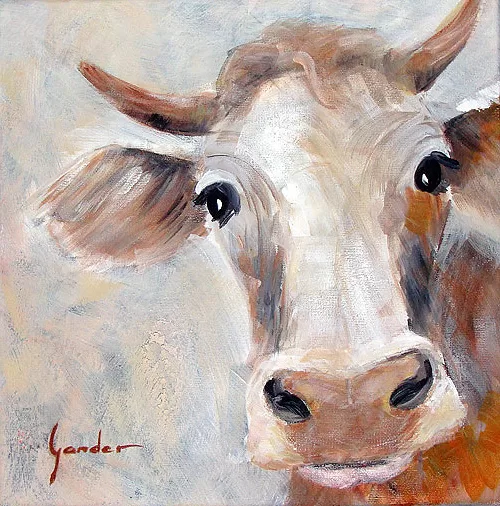 marguerite . 50x50cm